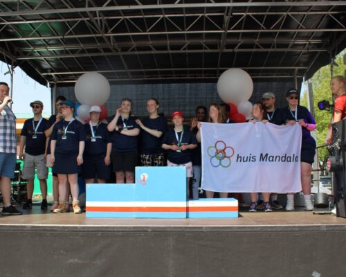 Sprinten op de IJsselsteinloop